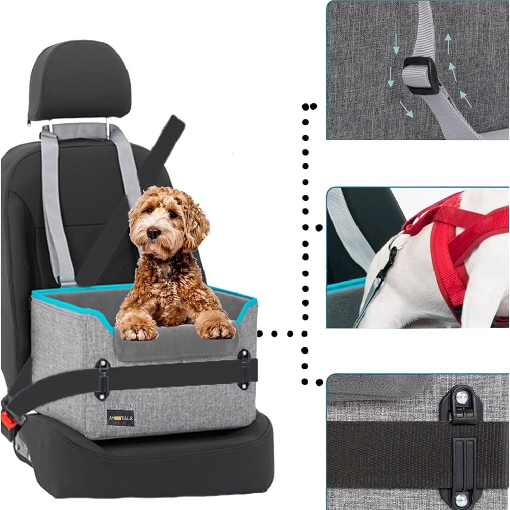 Petsfit Dog Carrier/Car Seat Booster Seat for Travel VGUC